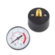 Male Thread Bottom Gauge for Air Compressor Measure Pressure 0 170 PSI