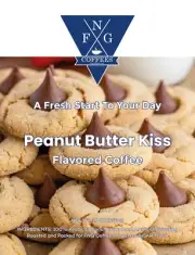 FNG Coffees-Peanut Butter Kiss- DECAF- Ground or Whole Bean- 16 oz