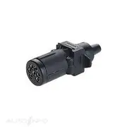 Narva 7 Pin Small Round Plastic Plug - 20 Pack