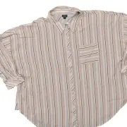NEW Torrid Women's Plus Size 5 Blouse Top Long Sleeve Multicolor Striped Rayon