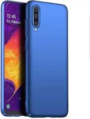 [NiaCoCo] Compatible with Samsung Galaxy A70 Case PC Silicone Shockproof,Ultra Thin Anti Scratch Protective Case for Samsung Galaxy A70-Blue