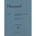 【599免運費】亨樂管樂HN840-HUMMEL：TRUMPET CONCERTO E MAJOR