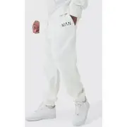 Mens Plus Man Dash Jogger In White