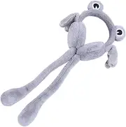 [ANDRESLAD] Plush Earmuffs Portable Plush Ear Muffs Stylish Earmuff Novel Earmuff Animal Frog Earmuffs Frof Cartoon Earmuff Costume Accessory Cute Acrylic Winter Men and Women