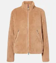 [Moncler] Moncler Polignac teddy and down jacket UK 12 brown
