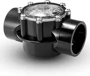 KEYOPO 7305 Pool Check Valve Replacement 180 Degree for Jandy 2-Inch to 2-1/2-Inch Check Valve Compatible with Pool Pumps Heat Pumps and Spa Straight Through Flow