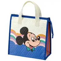 在飛比找樂天市場購物網優惠-【現貨】日本 正版 迪士尼 米奇 不織布 方形 保冷袋 便當