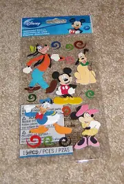 EK Success Disney Dimensional Sticker ~ Mickey Mouse & Friends.