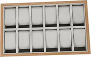 Beaupretty Watch Box with Pillow Elegant Jewelry Organizer for Home Shop Use Durable Watch Case for Displaying Wristwatches