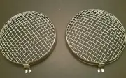 Vintage Vw volkswagen bug oval window bus type 2 head light stone gaurds pair T2