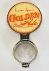 James Squire Golden Ale Pub Bar Beer Tap Top Font Handle Badge New unused!