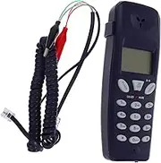 MINAOLULUS Corded Phone with LCD Display Ringer Volume Control Elegant Desktop Telephone Reliable Landline Phone Tester for Home and Office Use Stylish Design for Hotels