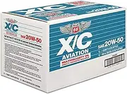 Phillips 66 1045457-12 PK X/C Aviation Oil 20W50-1 Quart, 32. Fluid_Ounces, 12 Pack