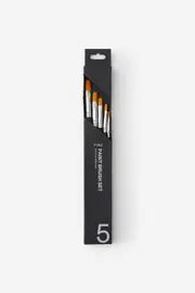 [Typo] Typo - Paint Brush 5 Set - Black SOLID BLACK