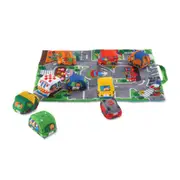 Melissa & Doug Take Along Town Baby Soft Plush Car Play Learn Activity Mat 6m+