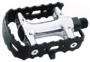 Summit New XT Type Black and Silver 9/16" Pedal