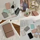 Folding Desktop Stand Mirror Hand-held Compact Cosmetic Mirror Cosmetic Tools