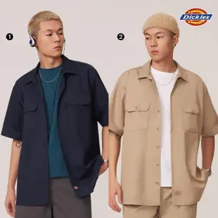 【Dickies】男款1574雙口袋短袖工裝襯衫(多款任選)