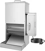 Chipak 16L Large Automatic Dog Feeder with Timer, Stainless Steel Pet Food Dispenser W/Programmable Feeding Schedule for Large Breed Dogs or Cats
