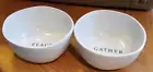 BRAND NEW HEARTH & HAND MAGNOLIA DIP/NUT BOWLS GATHER & PEACE HOLIDAYS