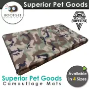 Superior Pet Goods - Budget Camouflage Pet Puppy Dog Mat Bed Futon Crate Kennel