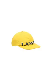 embroidered-logo baseball cap 58 Yellow