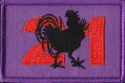 Afghanistan - RTF 1 21 Construction Regt Coloured Rooster Militaria