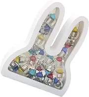 Baby Teeth Holder Keepsake | Lost Teeth Holder With Labels | Bunny Shape Tooth Storage Case Kids Growth Record Keepsake For Memory Home Family Birthday