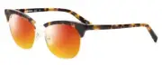 Marie Claire MC6251-GTO Ladies Polarize Sunglass Cateye Gold Tortoise Brown 53mm