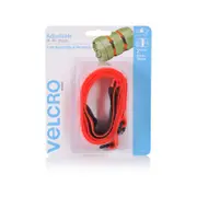 VELCRO Brand 645 x 25mm High Vis Strap with Buckle - 2 Pack
