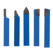 5pcs Lathe Turning Tool Turning Tool Set Lathe Bit Set Cutting Welding Tool