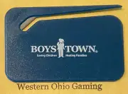Boys Town Blue Plastic Letter Opener NEW OOP