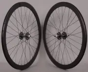 H Plus Son SL42 Rims Black Track Bike Fixed Gear Wheelset Fx/Fx