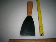 3" PRO WOOD HANDLE SHARP SCRAPER KNIFE PUTTY KNIFES NOS