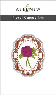 Altenew Floral Cameo Die
