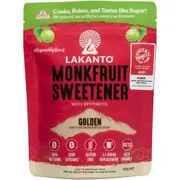 Lakanto Monkfruit Golden Sweetener Raw Sugar Replacement Powder 200g