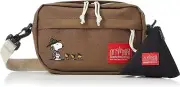Manhattan Portage The mulberry Shoulder Bag PEANUTS Snoopy FW2022 Khaki Japan