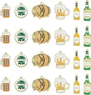 [Stiesy] Assorted Styles Enamel Charms Enamel Pendant Charm Chic Bracelet Charms for DIY Jewellery Making Necklace Crafts Decor Accessories