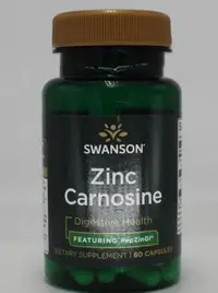 在飛比找Yahoo!奇摩拍賣優惠-Swanson肌肽鋅Zinc Carnosine  60粒