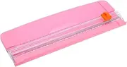uxcell 12 Inch Paper Cutter, A4 Size Portable Paper Trimmer Slicers Scrapbooking Tool for Craft Paper Photo Cardstock, Pink