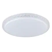 Eglo Delilah 24W Tri-Colour LED Crystal Effect Oyster Ceiling Light