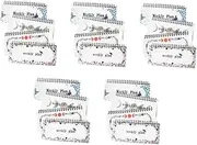 Baluue 20 Pcs Abundant Stock Planner Notebook Weekly Monthly Schedule Planner to Do Notebook Home Supplies Australia
