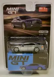 BENTLEY FLYING SPUR NEPTUNE BLUE RAW CHASE CAR MIJO TSM MODEL MINI GT 2022 RARE