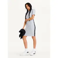 在飛比找蝦皮購物優惠-美國 DKNY 側邊Logo 長版洋裝 運動洋裝 棉洋裝 連
