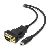 [ELUCVG-02RBLK] 2m USB-C to VGA Cable with 1080p Full HD Resolution Support