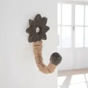 Flower Wrapped Metal Wall Hook Display Wall Mount Heavy Duty Wall Mount Storage