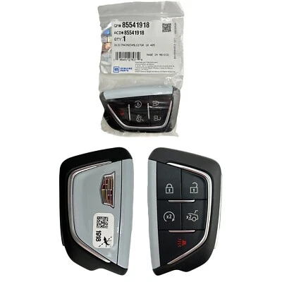 OEM 2021–2023 Cadillac CT4 CT5 V 5-Button Smart Key Fob Remote YG0G20TB1 (for: Cadillac)
