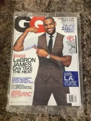 2010 LEBRON JAMES GQ Magazine NEW IN PLASTIC!