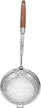 BRIGHTFUFU 1pc Stainless Steel Colander Spoon Versatile Kitchen Scoop for French Fries Eggs Vegetables Meat Easy Cleaning Safe Use Random Style