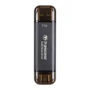 Transcend 1TB USB-C/A 10Gbps External SSD Black - TS1TESD310C